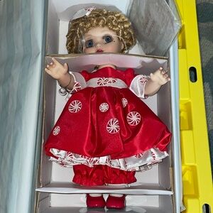 Adorable Belle Holiday Marie Osmond doll